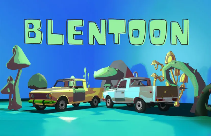 Blender卡通漫画渲染动画材质库插件 – Blentoon Addon v1.0