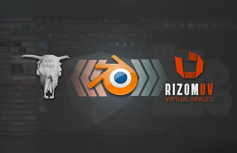 Blender和Rizomuv & UVLayout桥接插件 – Blender To RizomuvUvlayout [B2Ruvl] v0.1.8