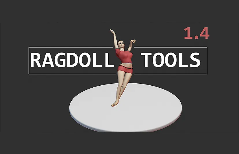 Blender布娃娃模拟器 – Ragdoll Tools v1.4.7