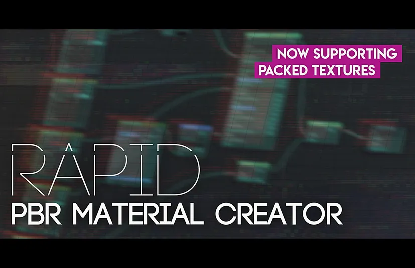 Blender快速PBR材质生成工具 – Rapid Pbr Material Creator v4.0