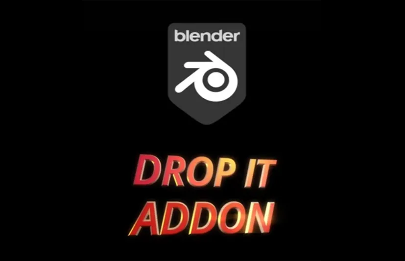 Blender放置插件落下插件 – Drop It v1.2