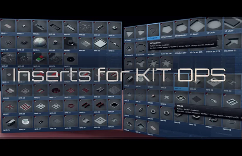 Blender用于Kit Ops的套件操作插件 – Inserts For Kit Ops