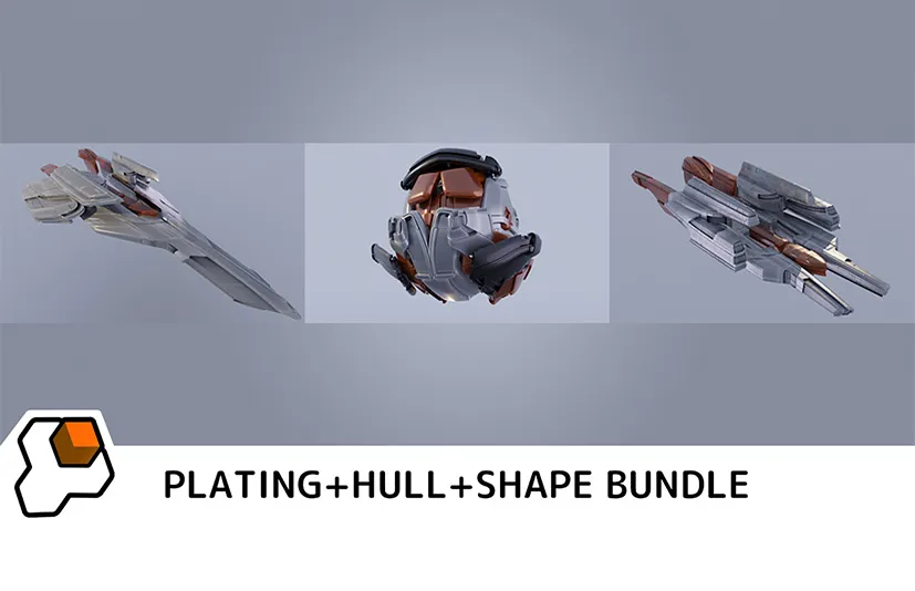 Blender科幻飞船部件模型生成插件 – The Shipwright v2.0.1