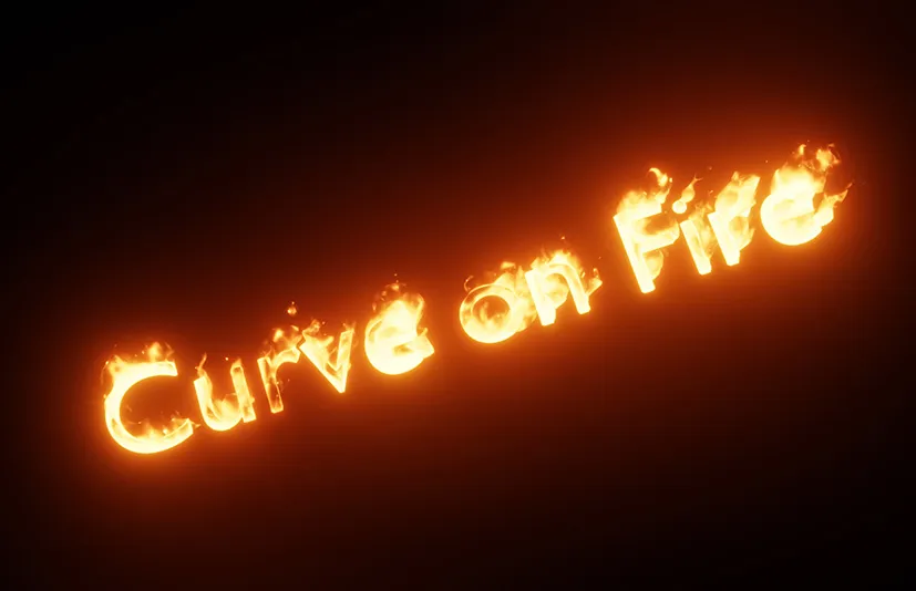 Blender自定义路径火焰绘制插件 – Curve Fire v1.2