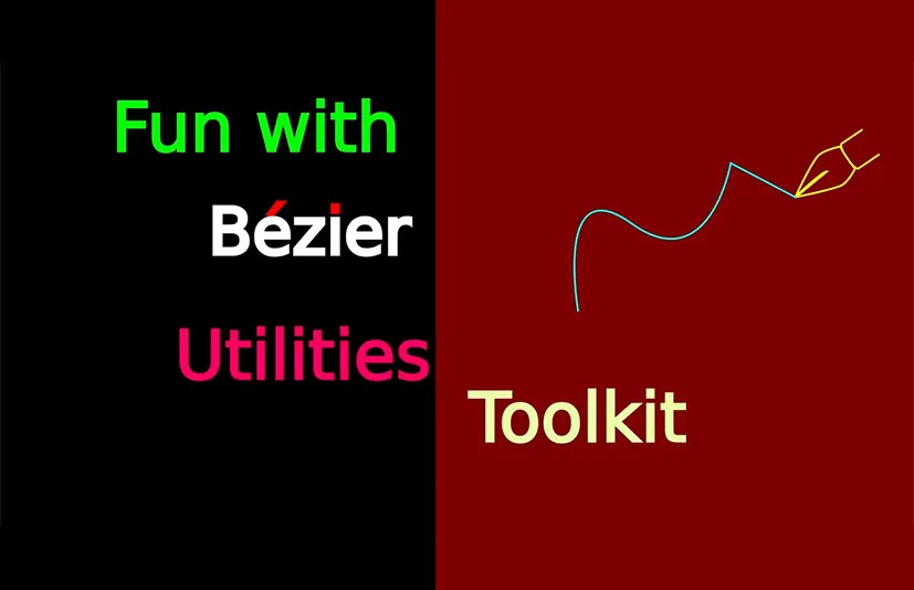 Blender贝塞尔曲线工具插件 – Bézier Toolkit v0.9.96