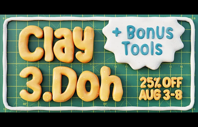 Blender黏土材质生成器 – Clay Doh v3