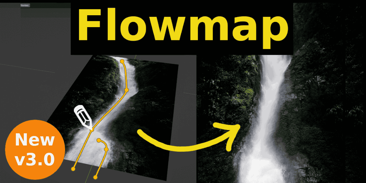 Blender图片转动态效果节点 – Procedural Flowmap v3.0
