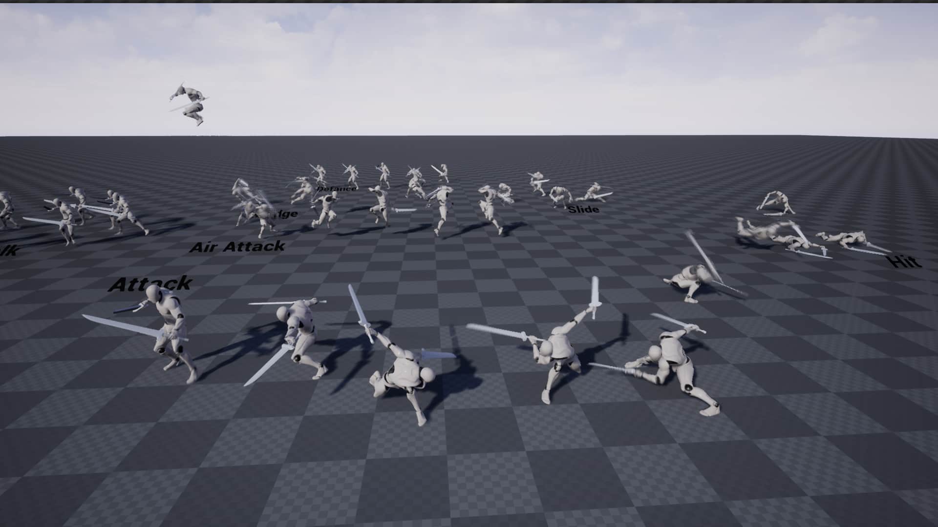 双剑动画-TwinSword Animset Expansion