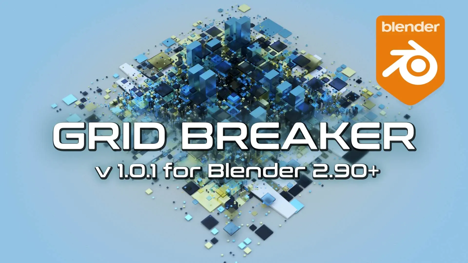 Blender网格建模器 – Grid Breaker v1.01
