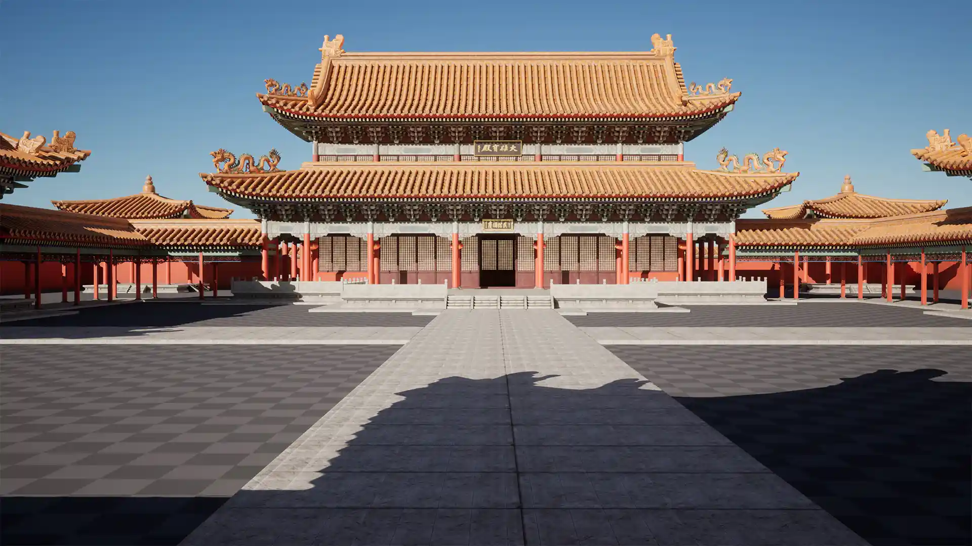 古代皇宫建筑-Asian Modular Temple