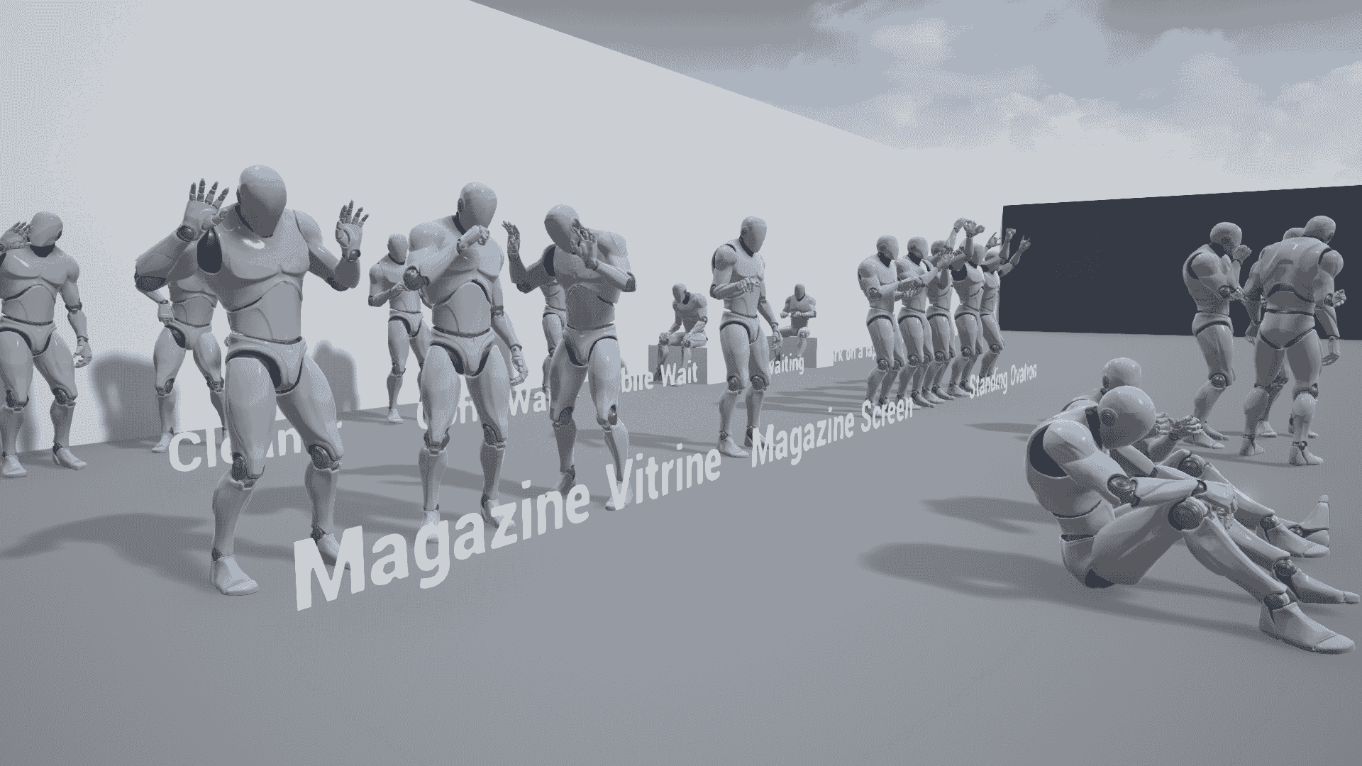 人物的城市动画-City Animation of People – Pack 1