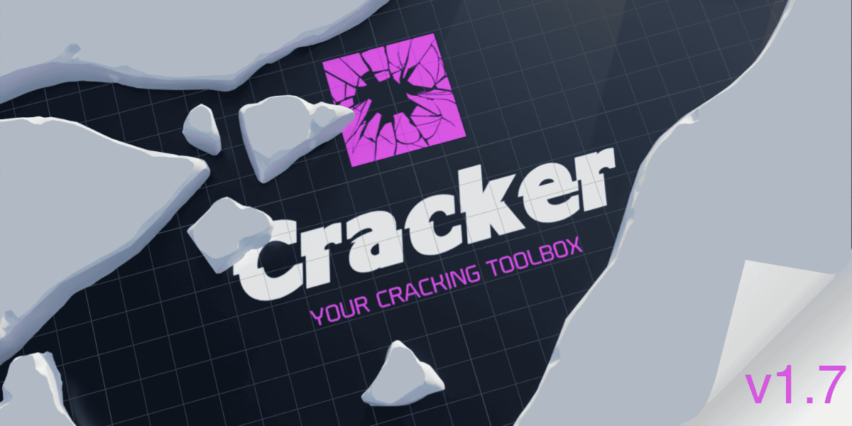 Blender破碎裂纹插件 Cracker v1.7.35