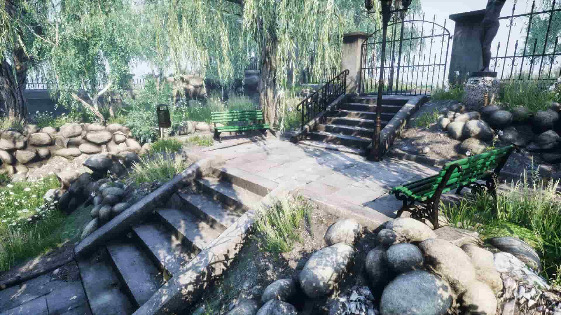城市花园-Park Photo Scanned Assets