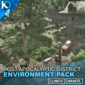 废弃城镇-Post Apocalyptic District