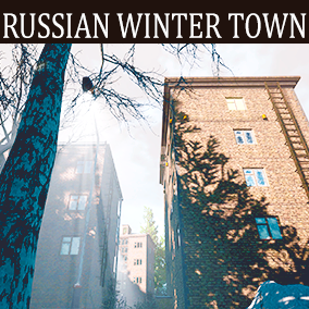 俄罗斯冬季小镇-Russian Winter Town