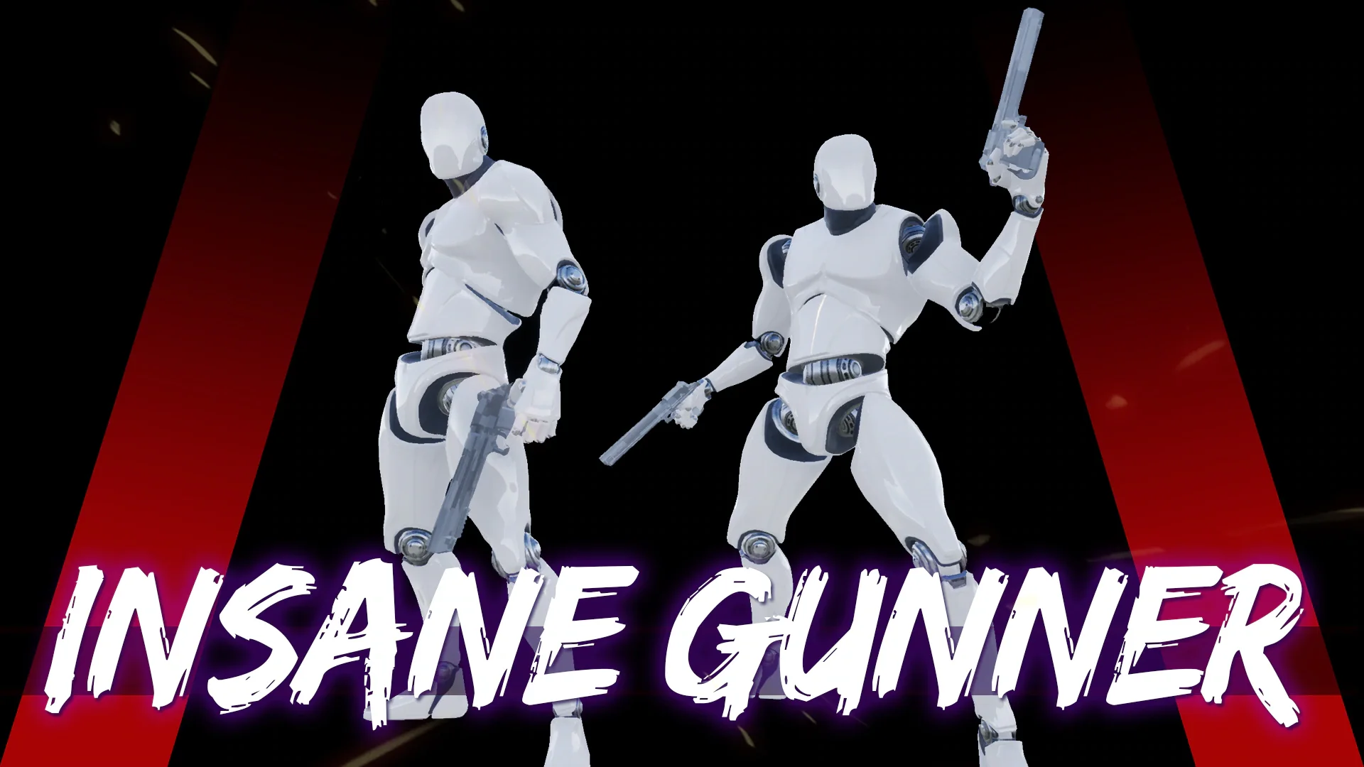 双手持枪射击动画-Insane Gunner AnimSet