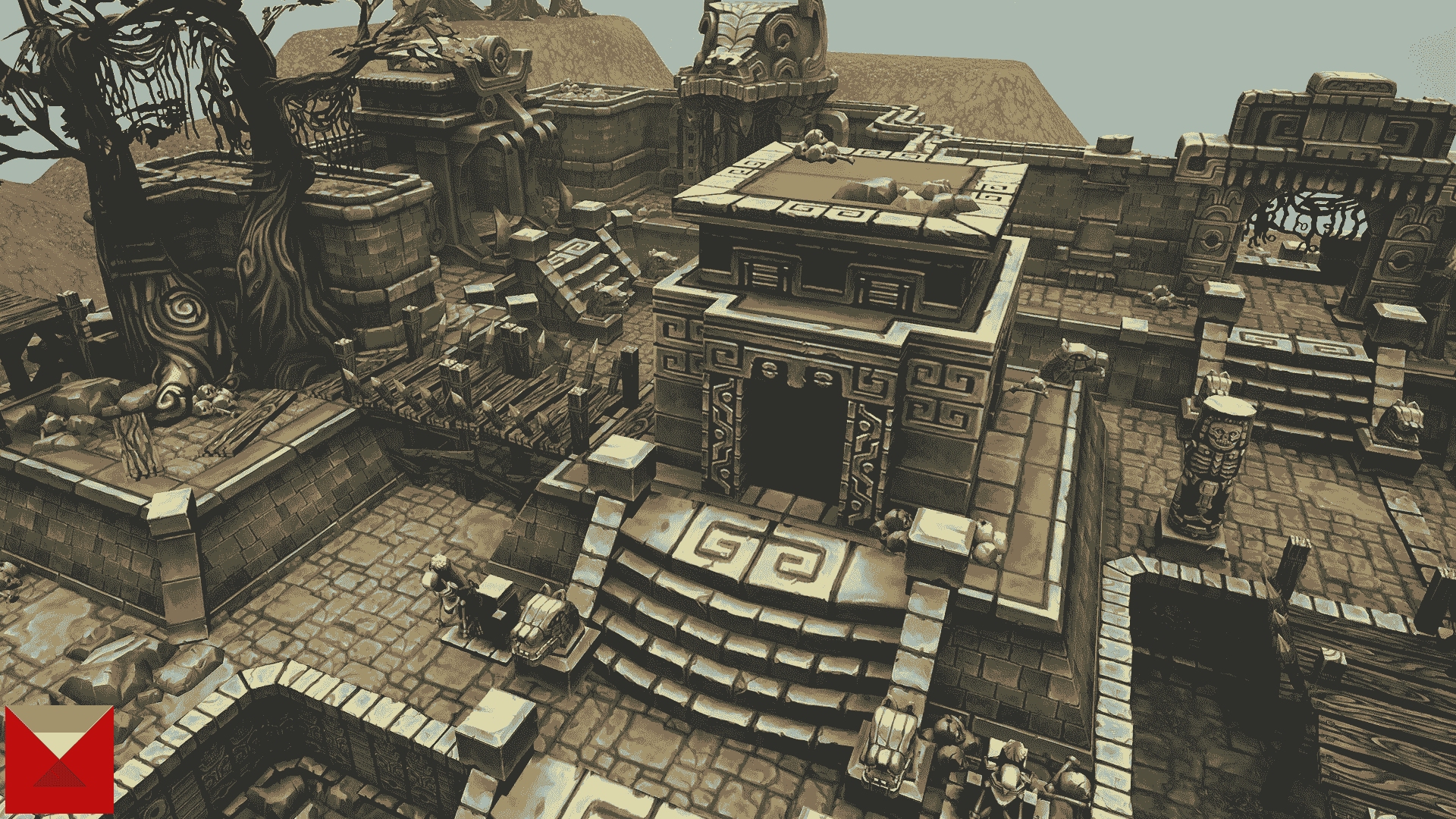 玛雅寺庙-Mayan Temple