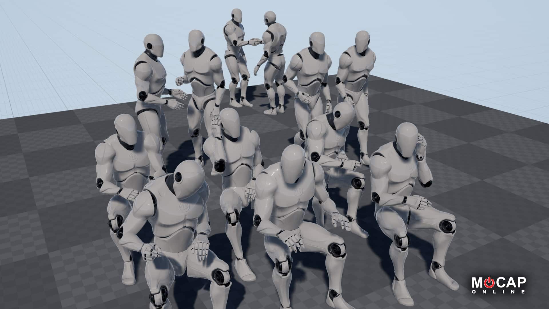 商务办公动画-Office Desk – MoCap Pack