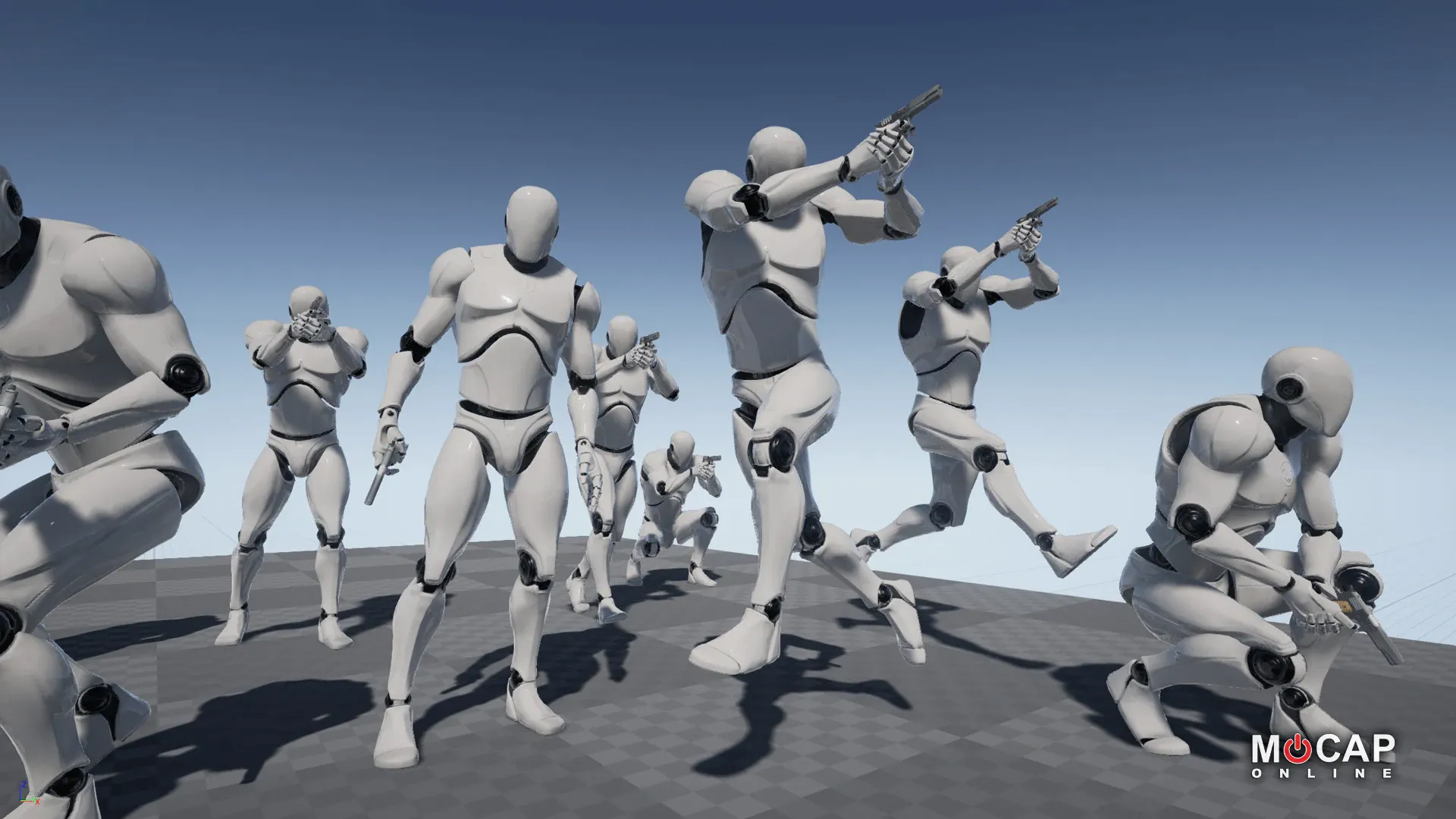 武器手枪动画-Pistol Pro – MoCap Pack
