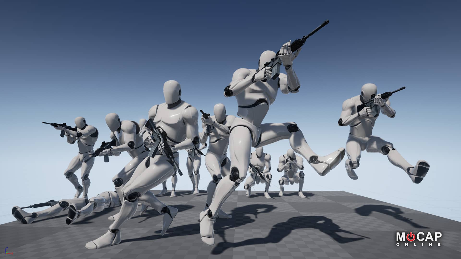 自动步枪动画-Rifle Pro – MoCap Pack
