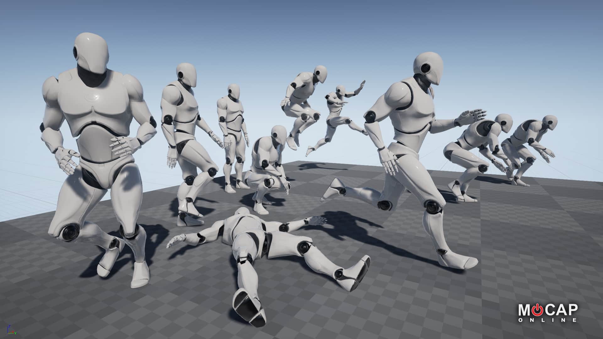 跑步比赛移动动画-Mobility Pro – MoCap Pack