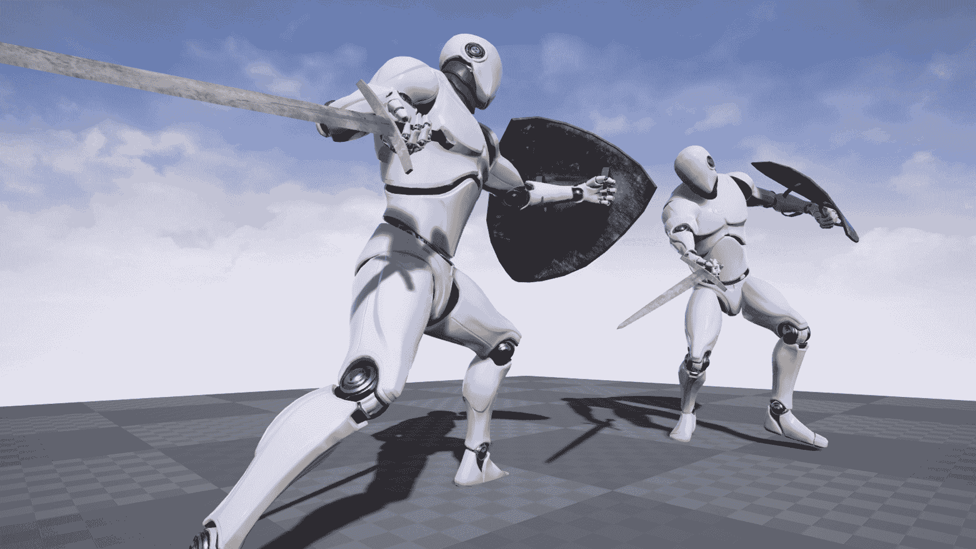 剑与盾动画-Sword & Shield Animset Pro