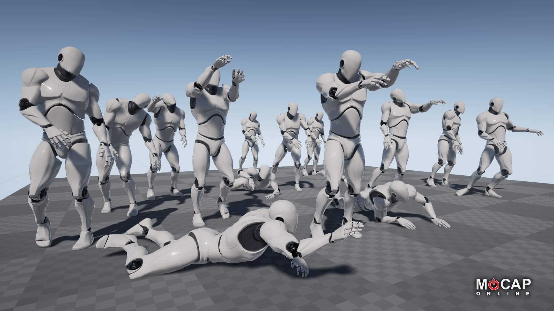 丧尸动作动画-Zombie Starter – MoCap Pack
