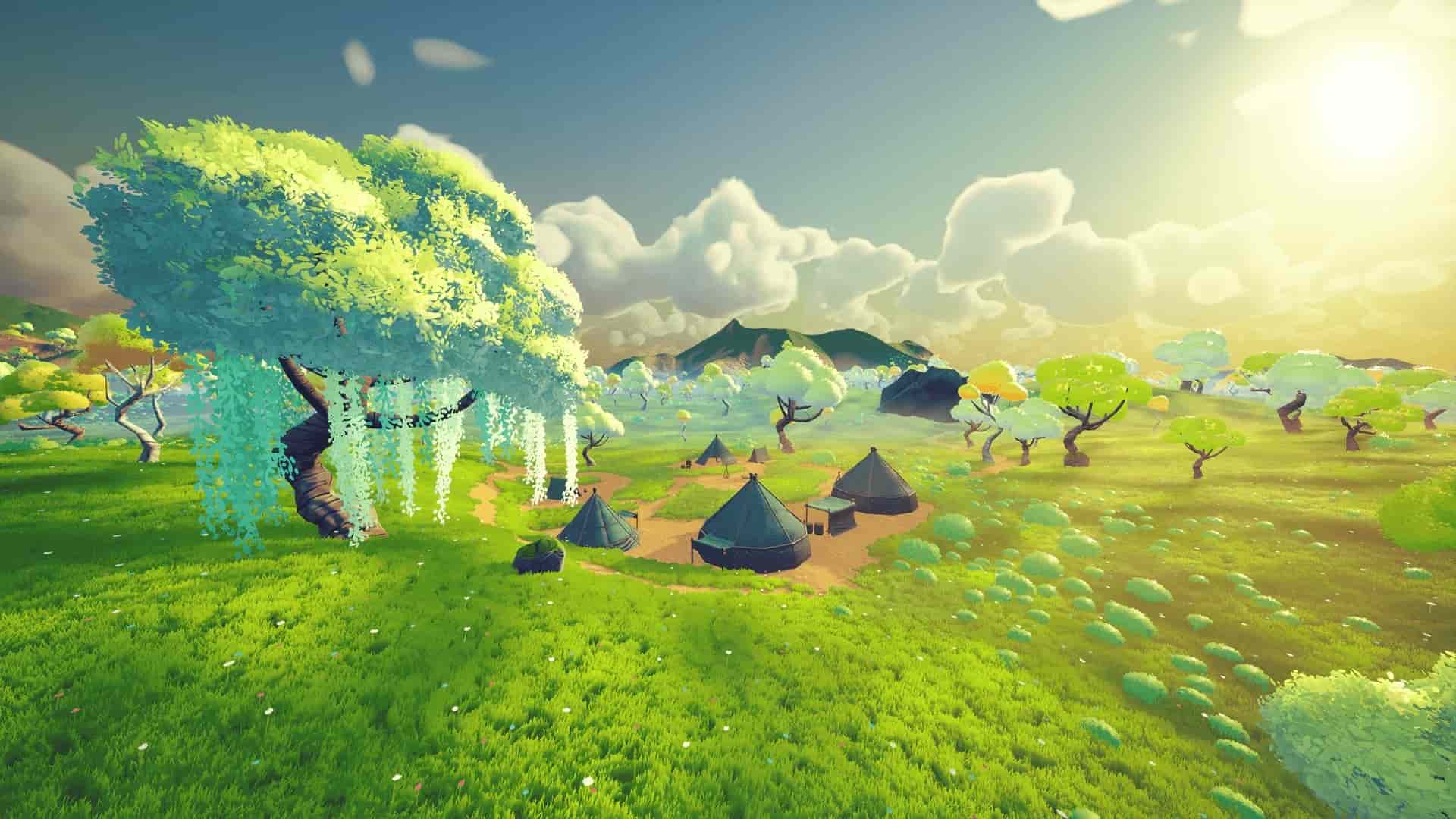 户外村落-Stylized Colorful Village Pack