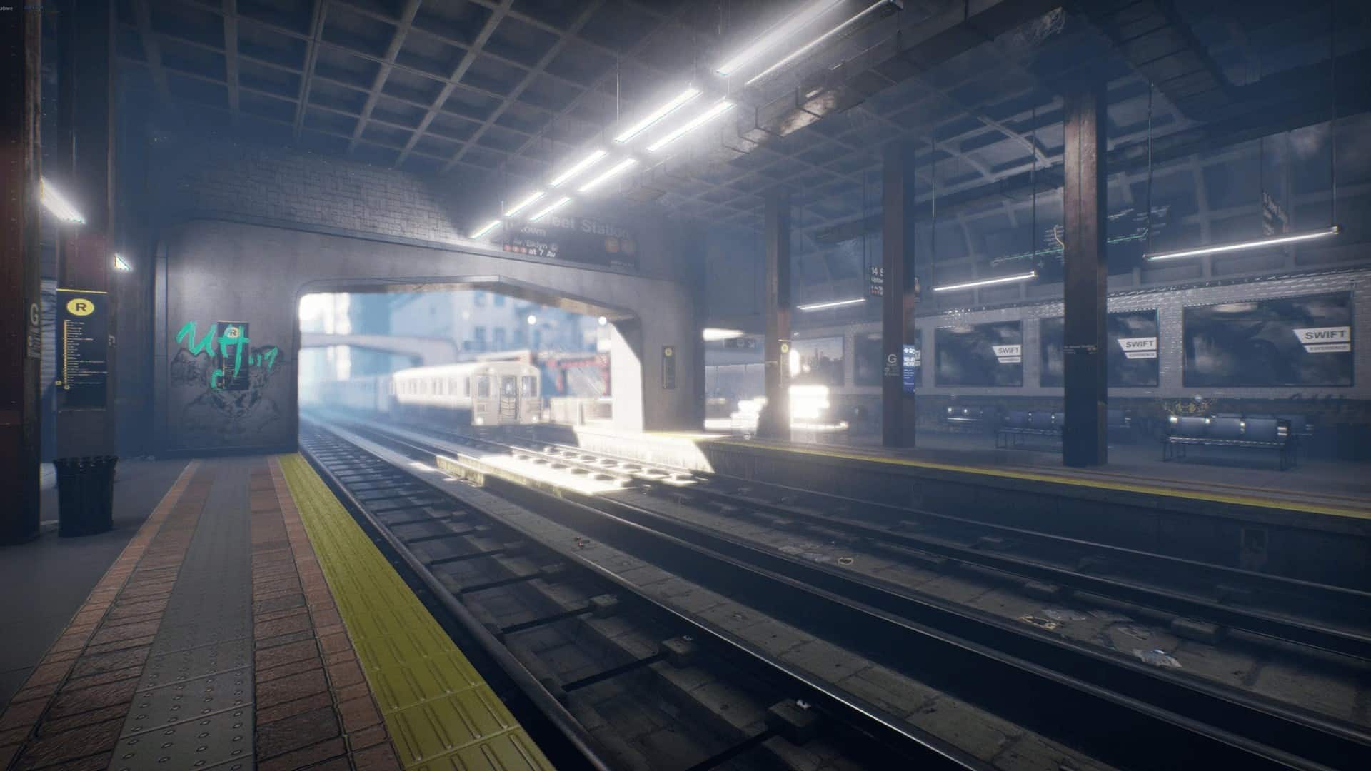 城市地铁站-Subway Environment