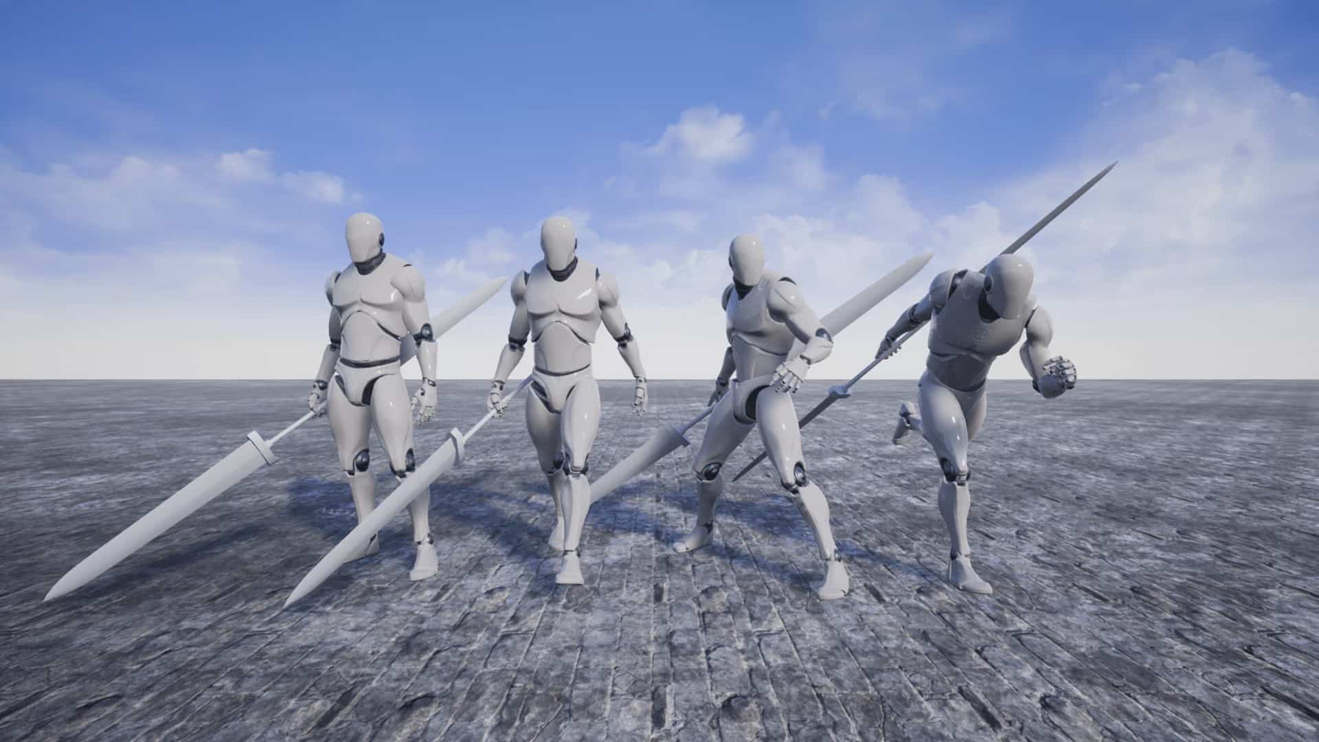 双刃动画-Twinblades Animset Base
