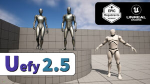 Blender模型绑定导入UE4插件 Uefy v2.5