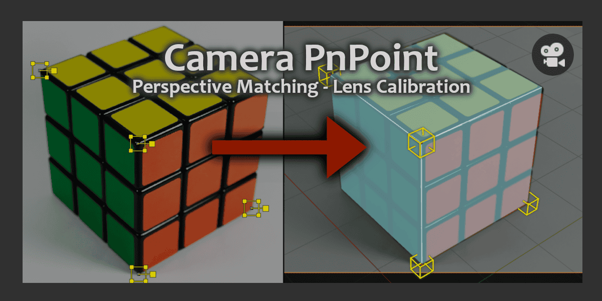 Blender摄像机点投射插件 Camera PnPoint V0.0.5