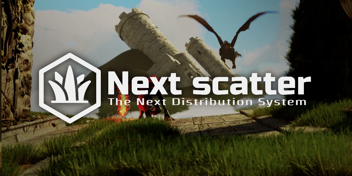 Blender草地生成插件 – Next Scatter V2.1
