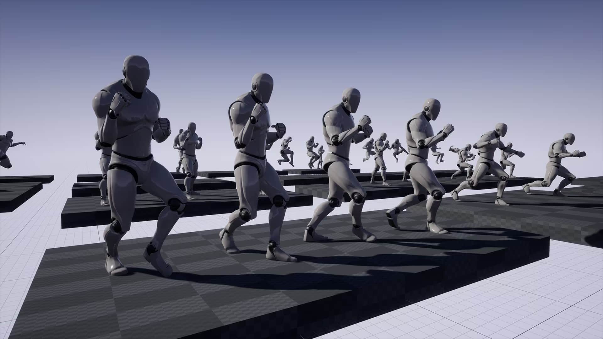 格斗搏击动画-Fighter 1 (Unarmed)