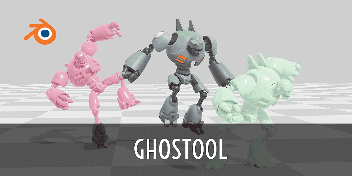 Blender洋葱皮插件 – Ghostool v1.0.2
