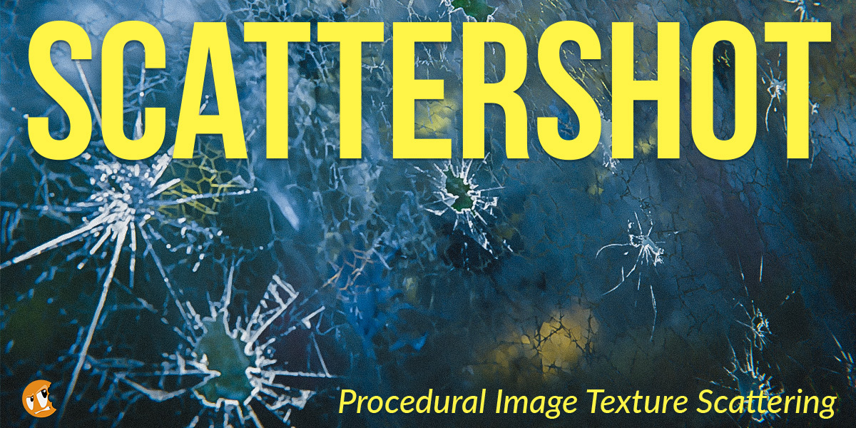 Blender贴图融合控制插件 Scattershot V1.10.0