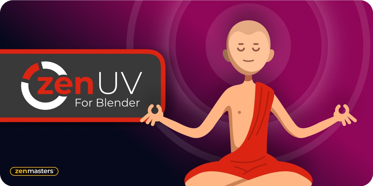 Blender快速智能UV拆解优化插件 – Zen UV v5.0.1.1
