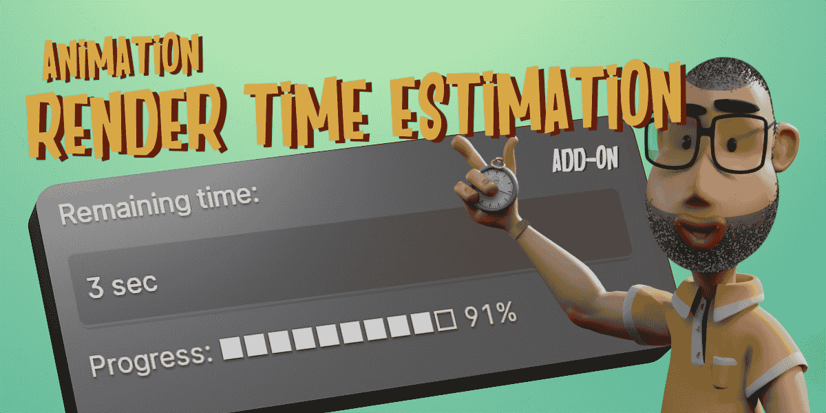 Blender渲染时间计算插件 Render Time Estimation V3.2