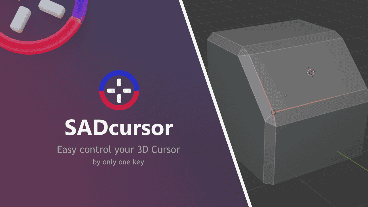 Blender光标移动旋转吸附插件 – Sad Cursor v2.0