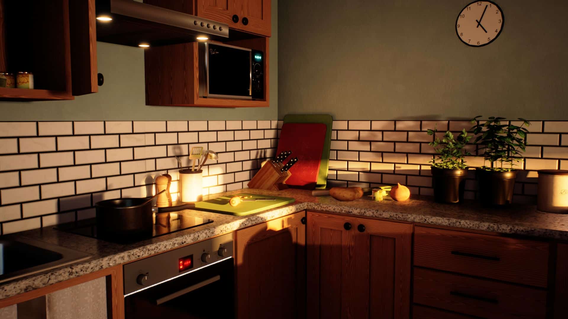 都市公寓厨房-Modular Apartment Kitchen