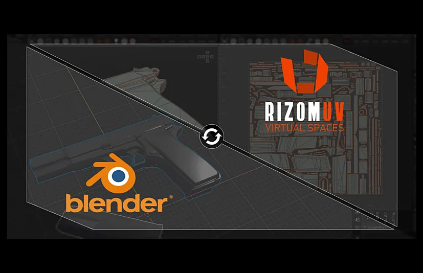 Blender RizomUV桥接插件 RizomUV Bridge – Link Edition v1.0.5