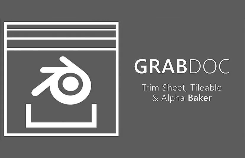 Blender贴图烘焙插件 – Grabdoc v1.4