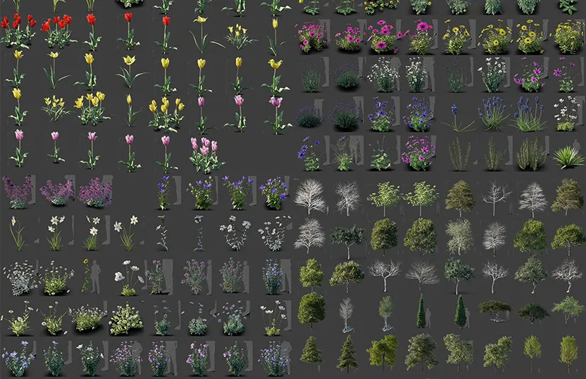 自然生态植物资产包+插件 – BagaPie v10.4.4