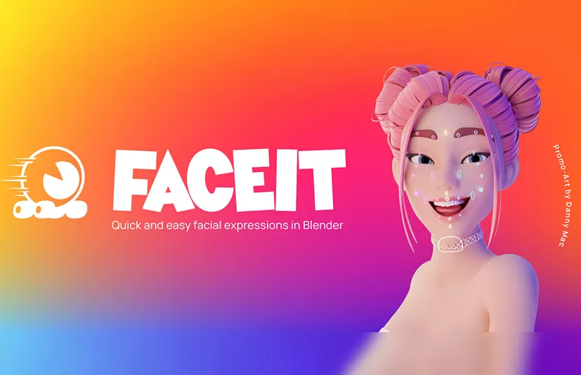 Blender面部绑定手机动作捕捉插件 Faceit v2.3.50