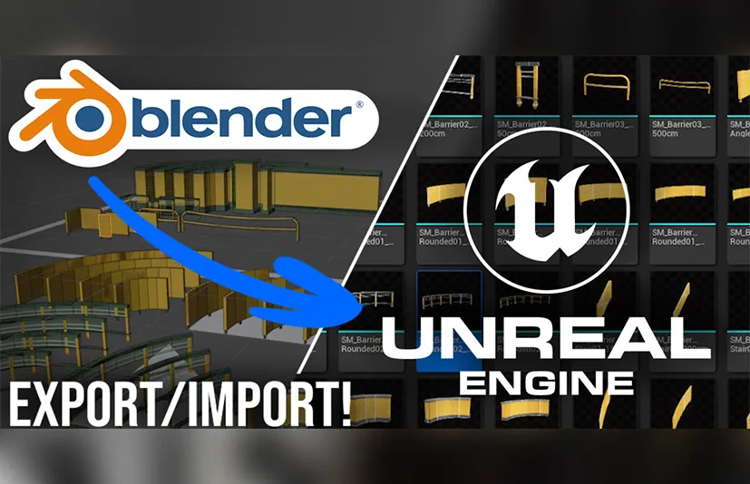 Blender和UE互导插件 – Blender For Unreal Engine v4.3.12