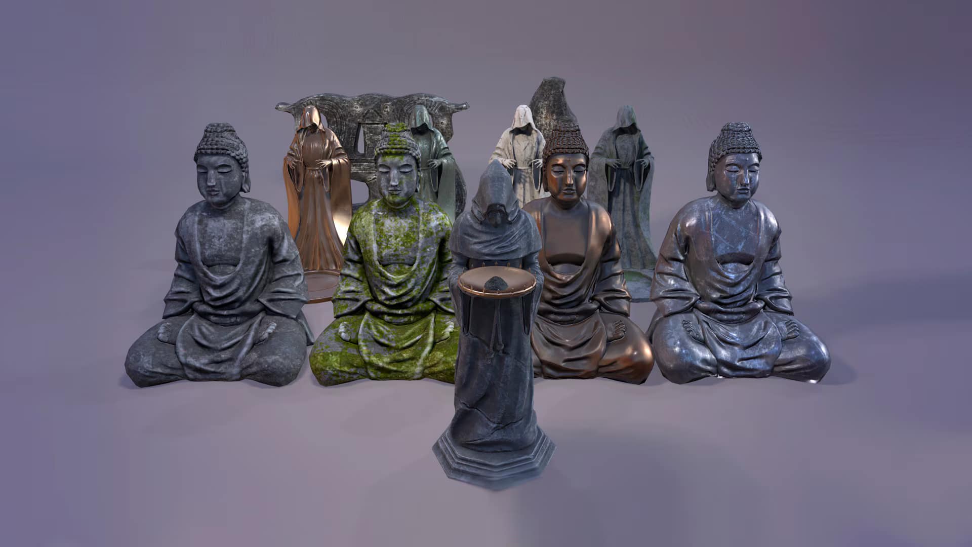 PBR雕像 – PBR Statues