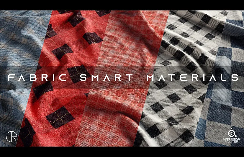高质量布料智能材质 – High-Detailed Fabric Smart Materials for Substance Pianter