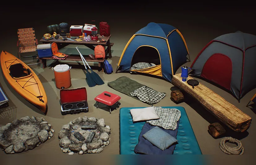 露营和户外探险 – Camping and Outdoor Adventure VOL.1