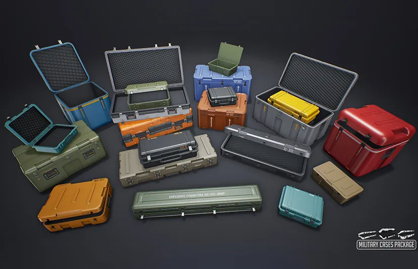 军用工具箱 – Military Cases Package