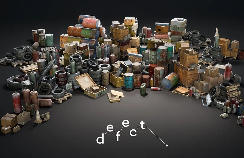 车间工具和道具桶盒包 – Workshop Tools And Props Barrels Boxes Bundle vol.1